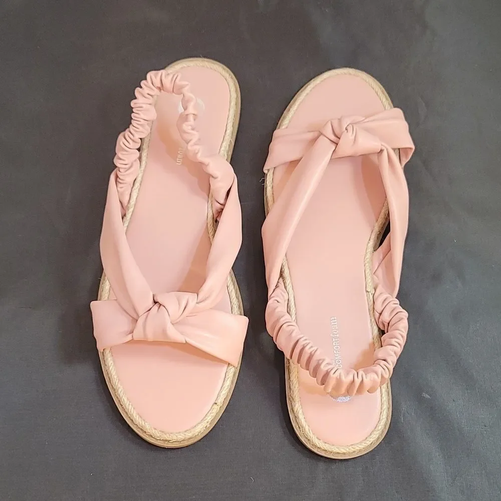 BRAND NEW JOURNEE COLLECTION KIANDRA TRU COMFORT FOAM SLINGBACK OPEN TOE SANDAL